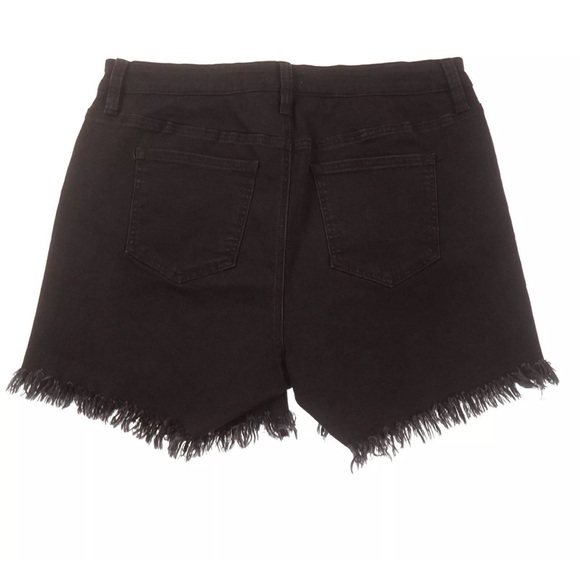 Molly & Isadora | Hi Rise Cut Off Shorts - Picture 2 of 4